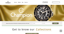 Desktop Screenshot of championwatches.com