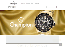 Tablet Screenshot of championwatches.com